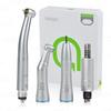 Kit Set Manipolo Didattico Turbine Bassa Velocità con Spray Interno, Manipolo Dentale Alta Velocità 5 LED E-generatore Pulsante Set B2 M4