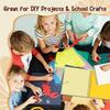 Scrapbook Album 20 Sheets 40 Pages Colored Pages Handbook Creative Art Diary Drawing Writing