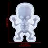 6/8Pcs Halloween Themed Silicone Candle Moulds for Epoxy Resin, Christmas Theme Silicone Candle Molds for Candle, Soap