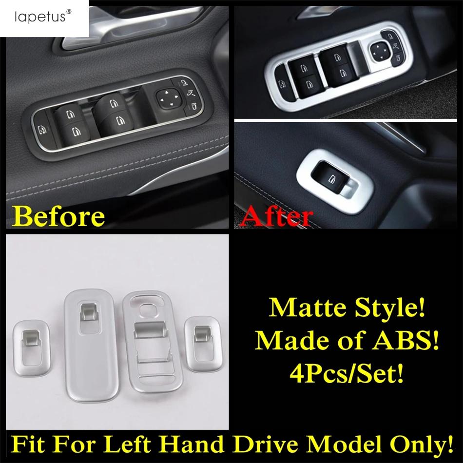 Car Door Storage Box Armrest Strip Window Lift Handle Bowl Cover Trim Accessories For Benz A Class W177 A200 A220  - 2024