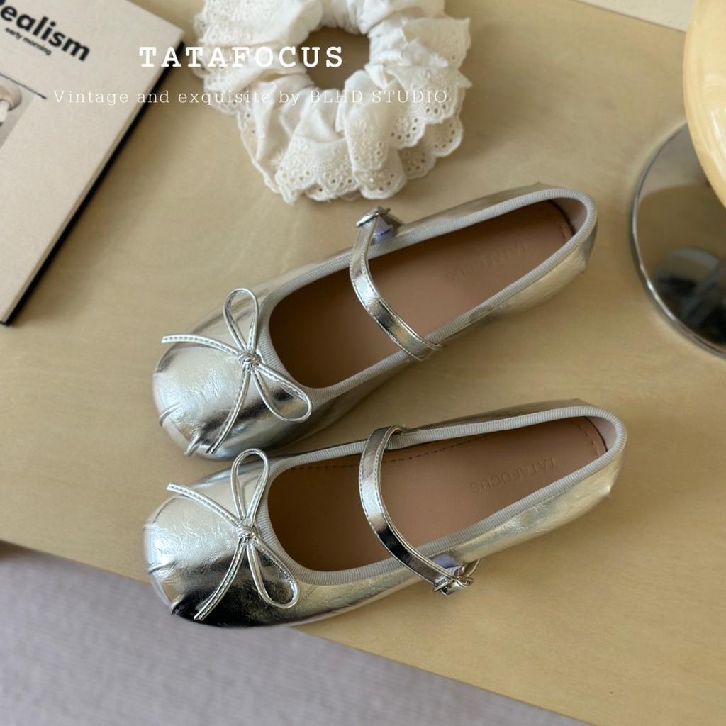 Ballet single shoes girl 2025 new summer Korean version French retro gentle fairy casual flat Mary Jane shoes