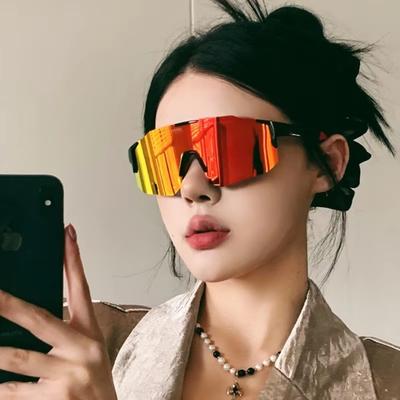 Nowe Gogle Sportowe Outdoor Narciarskie Wiatroszczelne Okulary Rowerowe Narciarskie Osłona Przeciwsłoneczna Okulary Rowerowe dla Kobiet