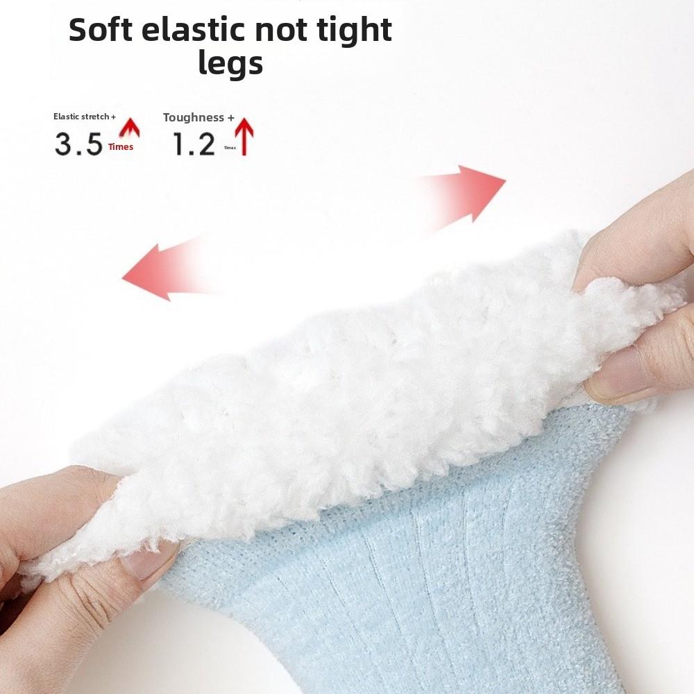 Boneless Thickened Warm Children's Socks Non-squeezing Plush Socks for Boys Gifts Mid-calf Socks