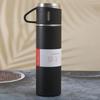 500ML Insulated Cup 304 Stainless Steel Vacuum Business Straight Cup Travel Mug Outdoor Sports Portable Thermos Coffee Tumbler