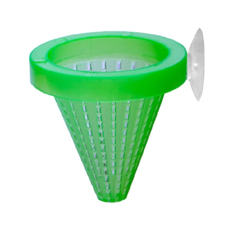 5 Pcs Aquarium Feeding Cup Floating Feeder Worm Feeder with Sucker Cone Cup 1