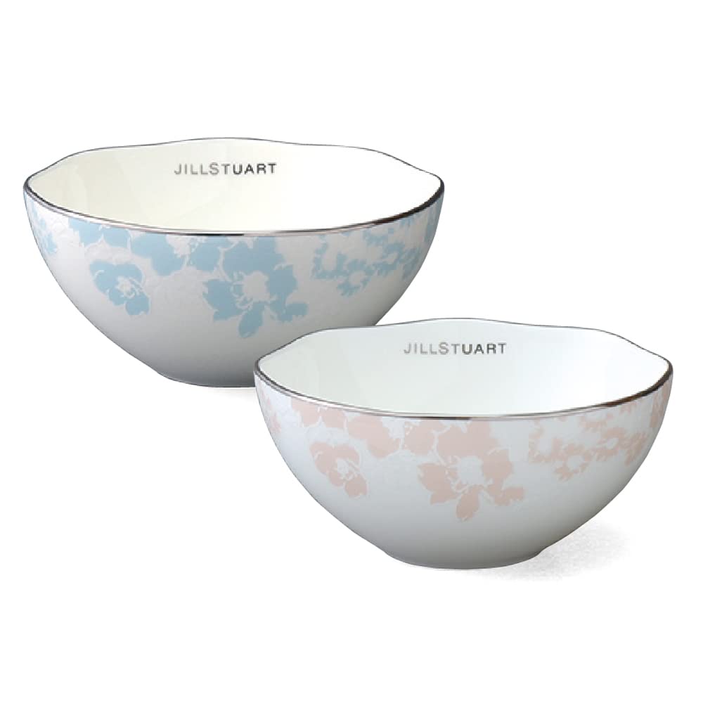 

JILL STUART Bowl and Plate Set, 11cm, 2 Designs, Stylish and Cute, Wedding Gift, Gift Boxed, 97129-21969