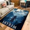 The Elder Scrolls Rug Floor Mat for Living Room or Bedroom Soft and Comfortable Carpet a Gift for Birthday and Holiday.