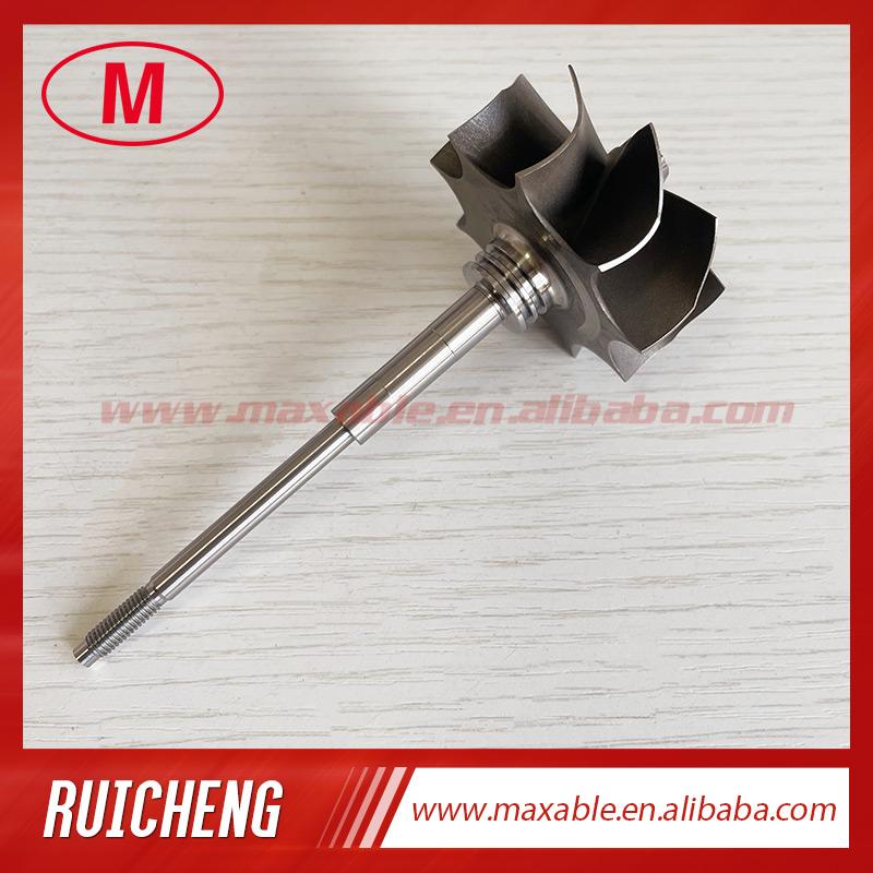 GTB25 51/53mm 9 Blades Journal Bearing Turbo Turbine Shaft&wheel