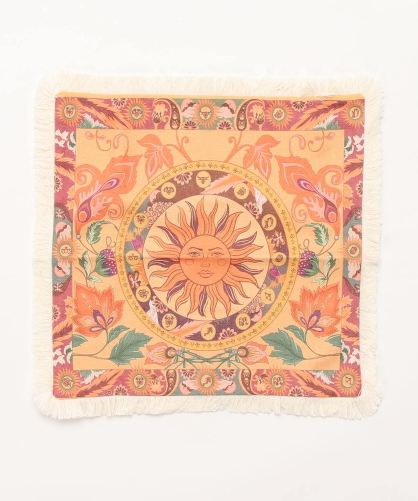 Cushion Cover, Interior, Asian, Ethnic, Fringe, Natural, Balinese, Exotic, Asian, 45x45, Ethnic Style Cushion Cover (Other 2)