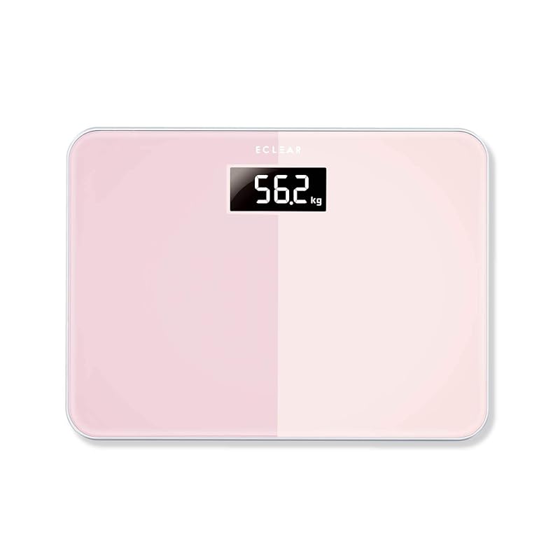 

ELECOM weight scale slim & compact with backlight pink Ekuria HCS-S01PN