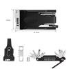 RIDERACE Bike Repair Tool 20 In 1 Portable Chain Splitter Cutter Hex Spoke Wrench Screwdriver Multitool For Bicycle Multi Tools