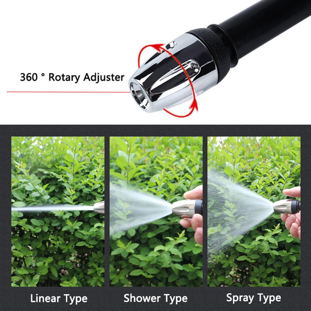 New Washing Water Gun With Foam Bottle 360° Rotating Nozzle High-Pressure Water Spray Gun for Car Detailing and Garden Watering