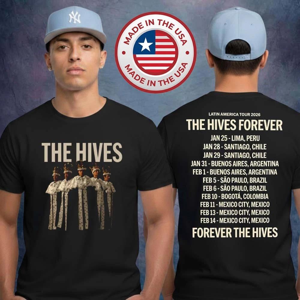 The Hives Tour 2026 Forever Tour Dates Unisex T-Shirt Unisex T-Shirt XXXXL