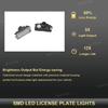 12V LED Car License Number Plate Light Lamp No Error For Jeep Grand Cherokee Compass Patriot Dodge Viper 2014-2017 Fiat 500