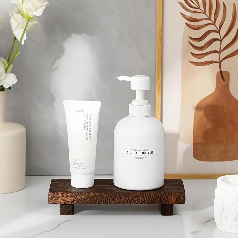 1pc Wooden Bathroom Tray, Countertop Organizer, Convenient Trays for Display and Storage In Bathrooms, Kitchens, and Living Rooms