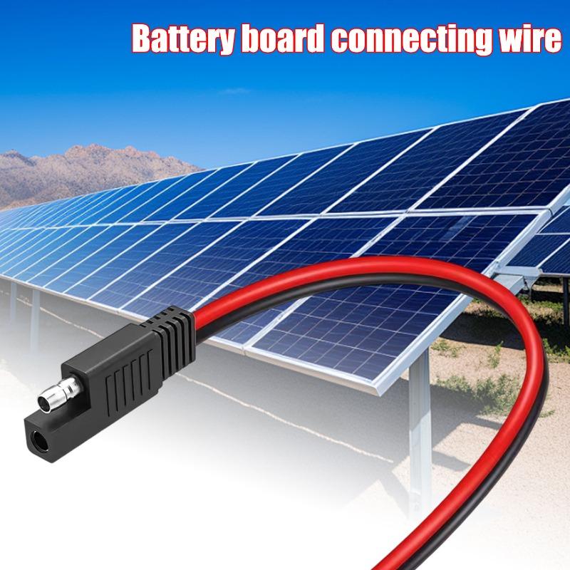 Solar Panel Cable Wire SAE Connector Extension Cable SAE Quick Connector Disconnect Plug SAE Power Automotive Extension Cable