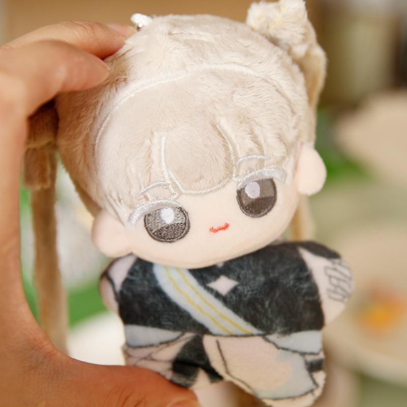 10cm Kawaii Wuthering Waves Plush Toy Game Peripheral Figure Anke, Rococo Dolls Cute Body Squeaking Plush Pendant Birthday Gifts