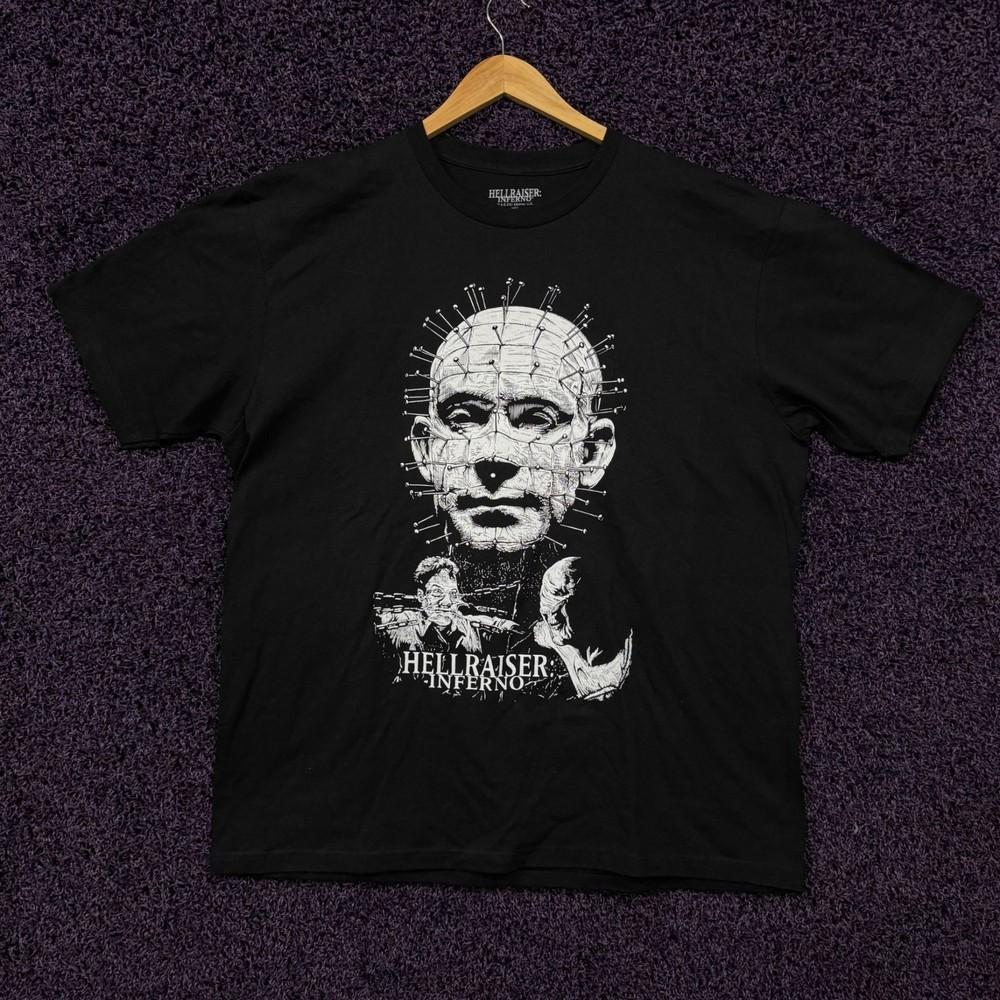 Hellraiser Pin Head Welcome To Hell tshirt size extra large Unisex T-Shirt S
