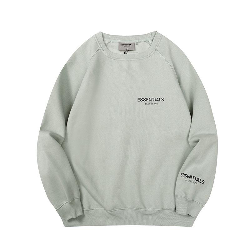 FOG ESSENTIALS Unisex Ronde Hals Sweatshirt - Stijlvol, Losse Pasvorm