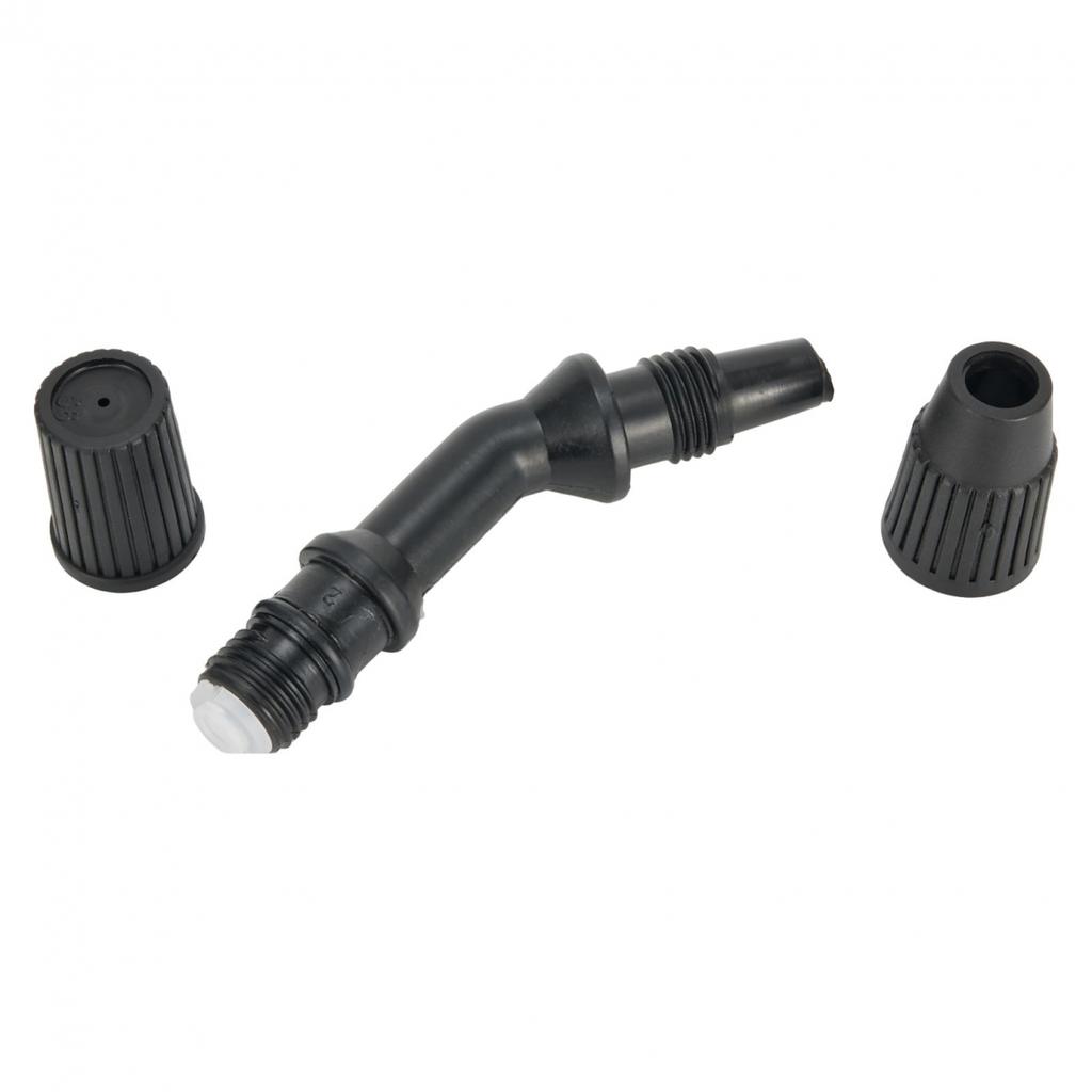 Spray Nozzle Black Cone Spare Parts Fan Shape Nozzle