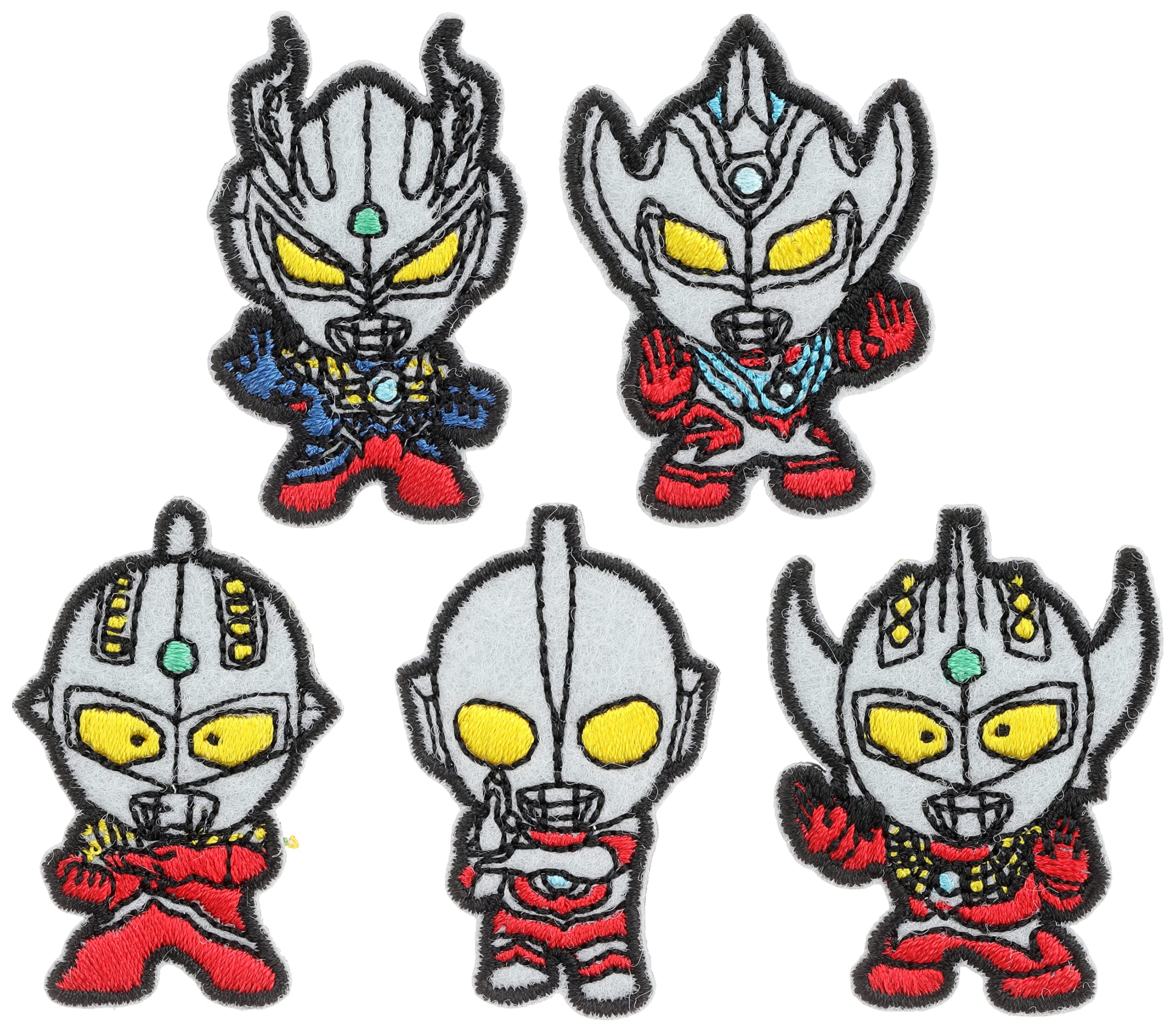 

Pioneer Ultra Heroes Patch Set 5 Types URUTORAS