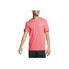 Nike Swoosh Logo Sportswear Short Sleeve T-Shirt Men Tops Pink BQ0025-668