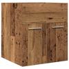 VidaXL Bathroom Vanity Unit Old Wood Engineered Wood, Bathroom Sink Cabinet, Bathroom Furniture 856205