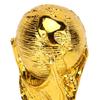 Gold Cup Replica Trophy 2022 World Soccer Award Trophy for Family Decoration Football Fan Gift 13cm Solid