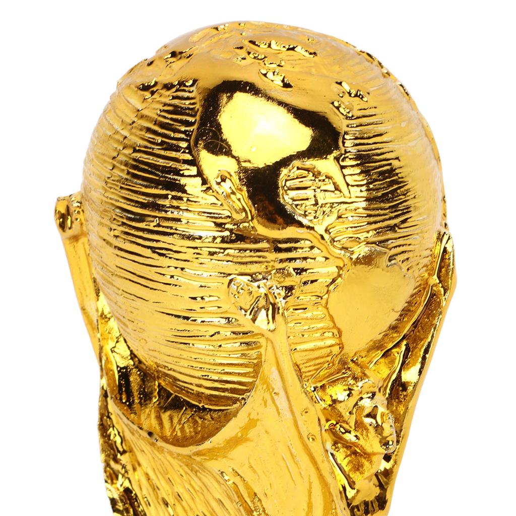 Gold Cup Replica Trophy 2022 World Soccer Award Trophy for Family Decoration Football Fan Gift 13cm Solid