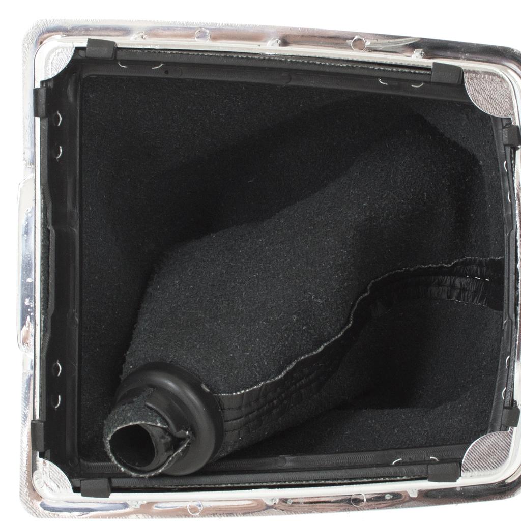 Ford Focus Mk2 04-11 SILVER Gear Shift Knob + Gaiter with CHROME Frame 5 SPEED