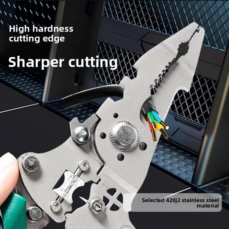 Foldable Pliers Needle Nose Professional Electrician Pliers Pliers Cutter Wires Wire Winding Pliers Ergonomic Grip