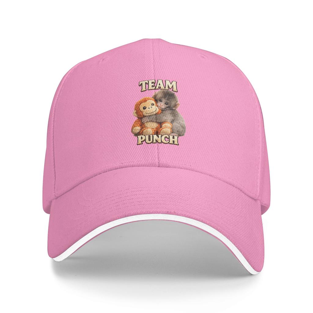 Monkey Team Punch Baseball Cap Unisex Men Print Trucker Hat Summer Street Style Outdoor Sport Sun Baseball Caps