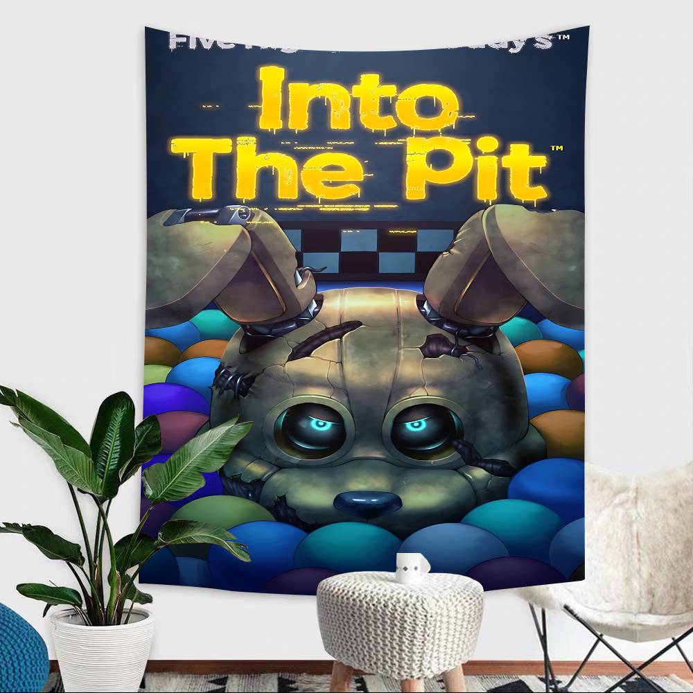 Fnaf FivenightsAtFreddys Sfondo Felice Vinile Festa Donne Decorazioni Tavola Banner per Servizio Fotografico