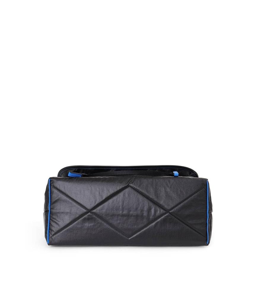 Lanvin en Bleu Heather Shoulder Black Men's Bag,