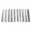 10pcs Natural Selenite Crystal Stick Chips Gypsum White Quartz Rough Minerals Specimen Point Healing Stone