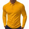 Spring/Autumn Lightweight Men's Quick-Dry Breathable Long-Sleeved Polo Sweatshirt Casual T-Shirt