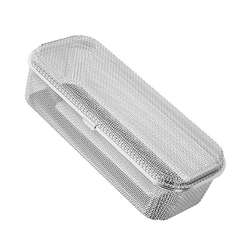 Stainless Steel Mesh Utensil Holder Kitchen Drying Rack Spoon Basket