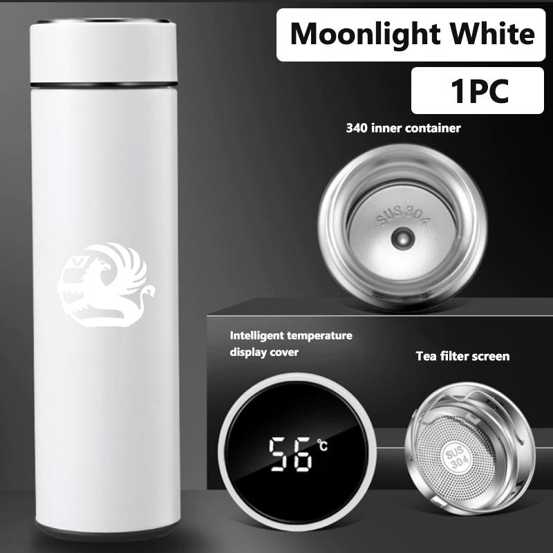 Temperature Display LED Intelligent Cup Stainless Thermos Bottle For Vauxhall Vivaro Corsa VXR8 Insignia Zafira Astra Tigra