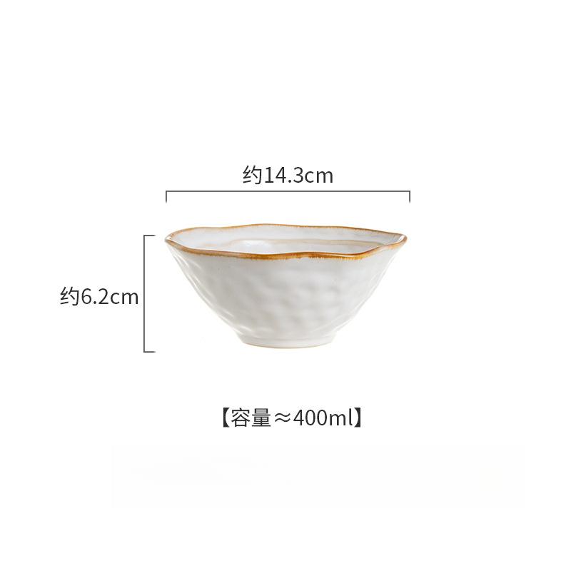 Vintage Luxury Kiln‑Change Glaze Ceramic Tableware, Embossed Double‑Line Round Bowl Plate Microwave‑Safe for Home Hotel & Gifting