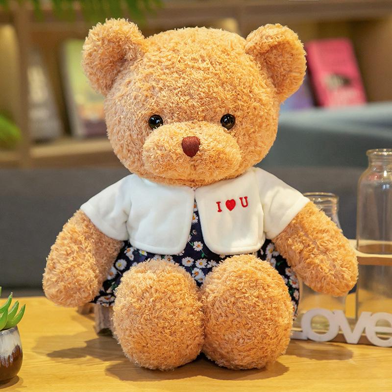 Large Cute Teddy Bear Plush Toy - Perfect for Weddings, Claw Machines, or Gifting