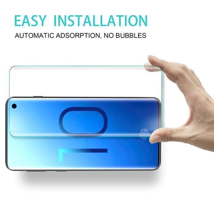 Verre trempé samsung galaxy s10, protection ecran anti-rayures haut définition vitre film protection pour samsung galaxy s10