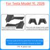 For Tesla Model YL 2026 TPE Front Rear Door Sill Protector Threshold Strip Waterproof Anti-kick Guard Panel Interior Accessories