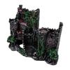 Resin Fish Tank Decoration Aquarium Hideout Cave Ornament for Freshwater Saltwater Shrimp M816