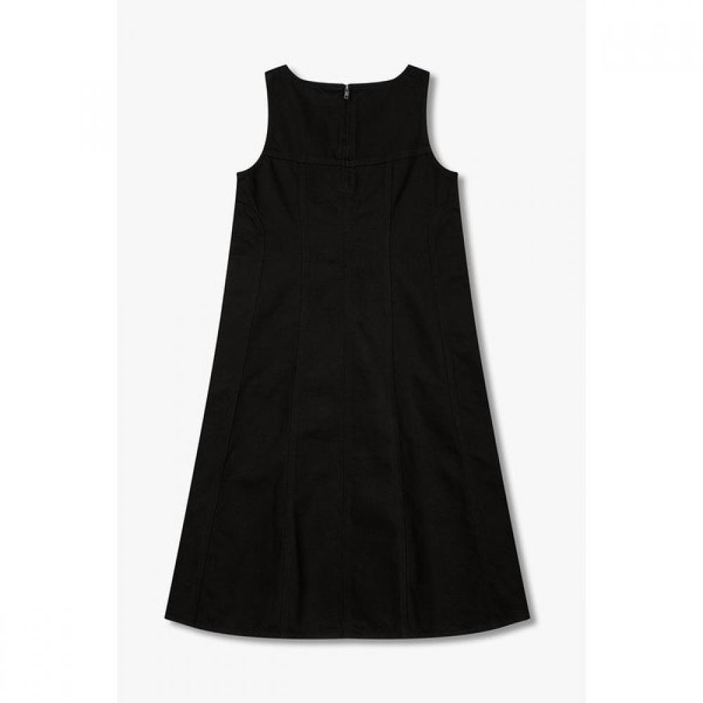 Studio Tomboy Denim Slim Sleeveless Dress 9106241203ar 