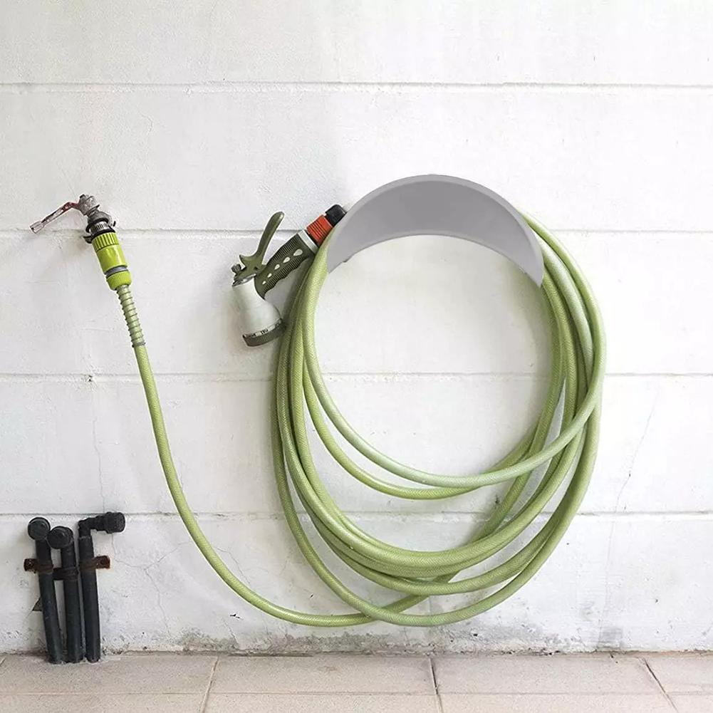 Yard Or Garage Design Hanger Monitor Outdoor Elements Fitment Metal Number Of Pieces Pack Sliver Water Hose Holder