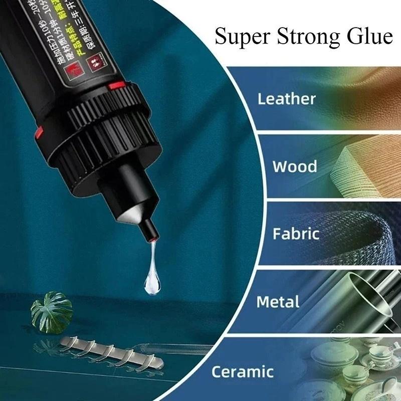 Super Strong Glue 10 Seconds Quick Drying Waterproof Heat Resistant For Home Diy Repair Metal Plastic Bonding