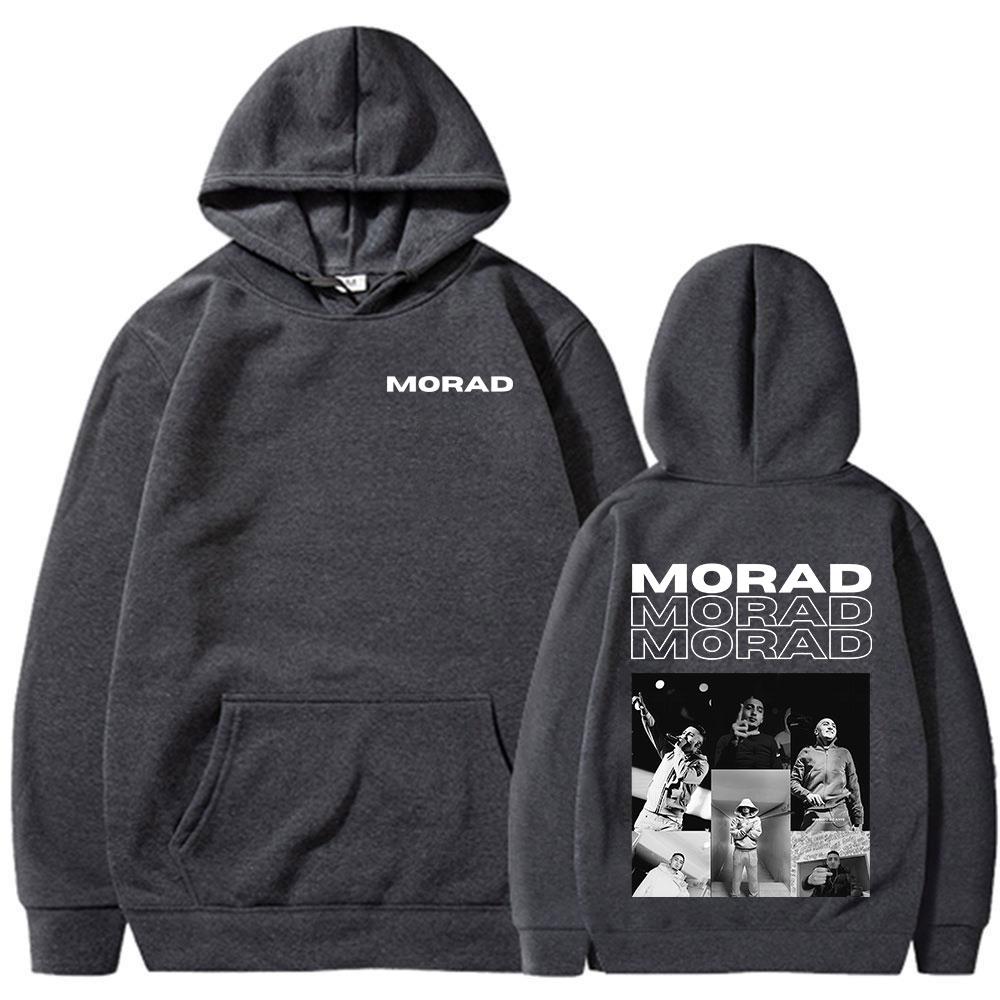 Rapper Morad MDLR Tour Album Hoodies Men's Women Clothing Hip Hop Fashion Hooded Sweatshirts Long Sleeve Pullovers Streetwear