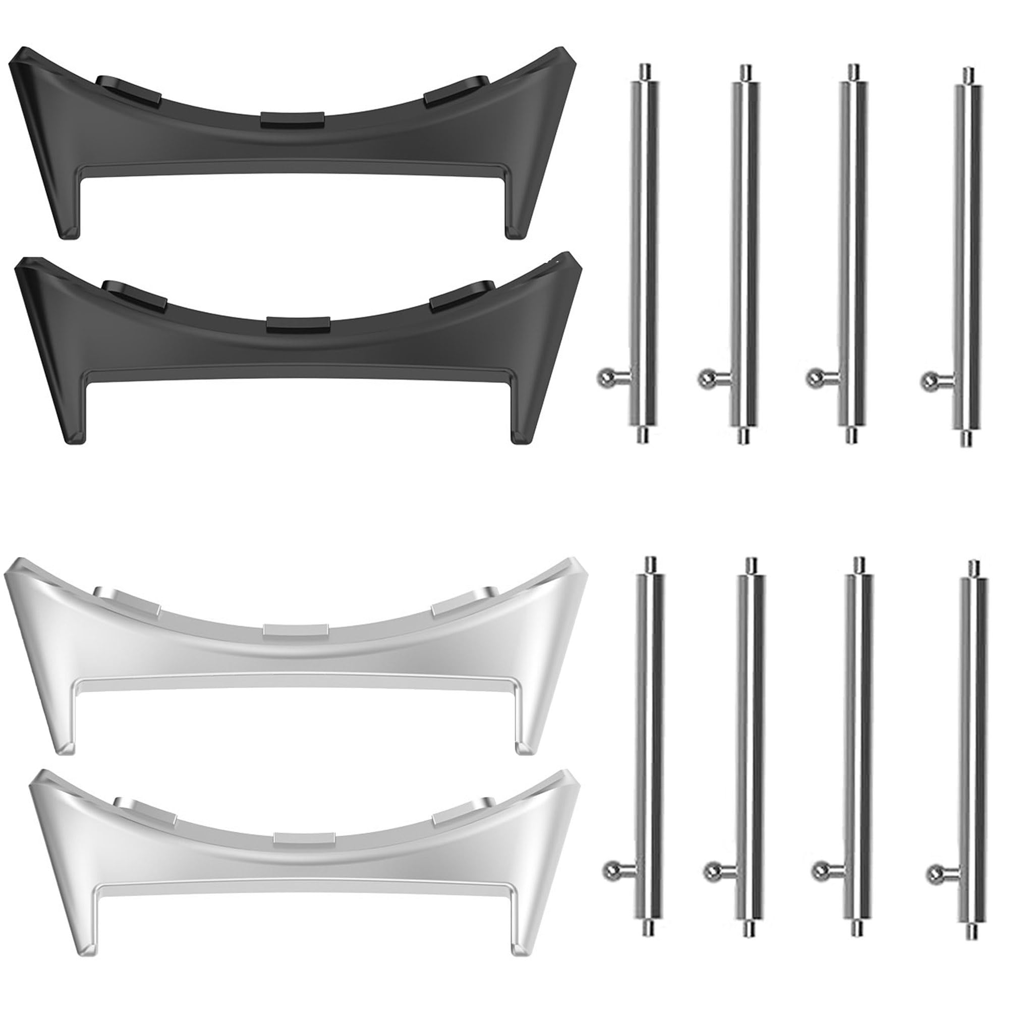 

Lamshaw Сменный хомут для ремешка для Pixel Watch, [Новый адаптер, Идеальная посадка] Адаптер для ремешка из нержавеющей стали для сменных ремешков 20 мм и 22 мм,