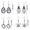 Ghost Skull Halloween Costume Accessories Hip Hop Ear Piercing Jewelry for Women