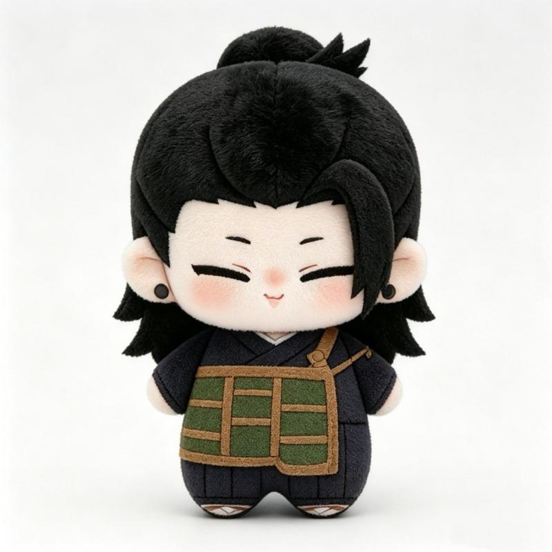 Anime Jujutsu Kaisen Peluche Ryomen Sukuna Gojo Satoru Nanami Kento Fushiguro Megumi Geto Suguru Peluche Kawaii Ciondolo Regalo per Fan